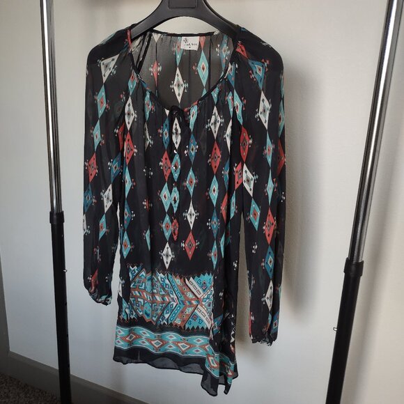 Stella Forest vintage silk tunic blouse - Picture 4 of 6